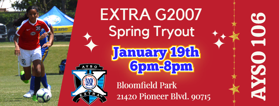 EXTRA G2007 SPRING TRYOUTS