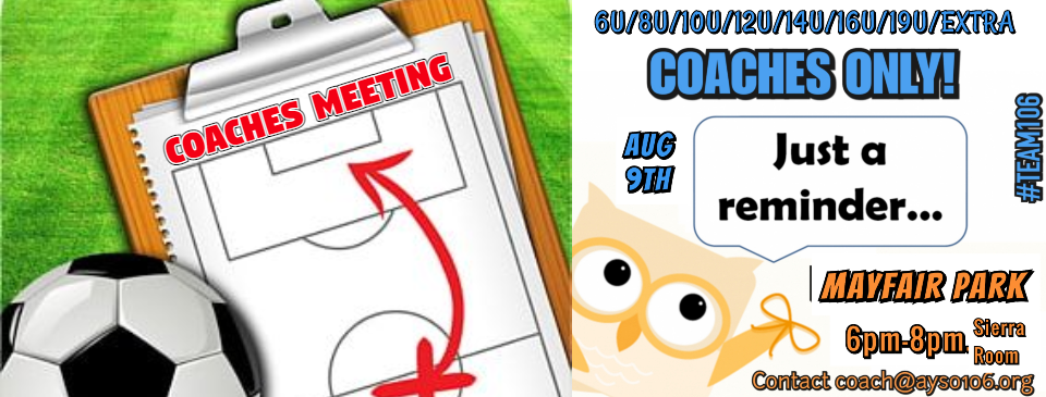 COACHES MEETING 8-9-22